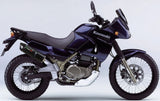 Exhaust Tip With Noise Certification Furore Aluminium Black - Gpr Compatible With Kawasaki Kle 500 (1991-2007)