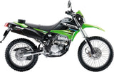 Complete Non-Catalytic Exhaust System With Sound Certification Furore Aluminium Black - Gpr Compatible With Kawasaki Klx 250 Ie (2009-2016)
