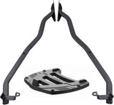Monokey Trekker Outback Evo Smart Aluminium Top Case - 58 Lt Trekker Outback Evo Smart Aluminium - Givi Compatible With Bmw F 800 Gs Adventure (2013-2018)