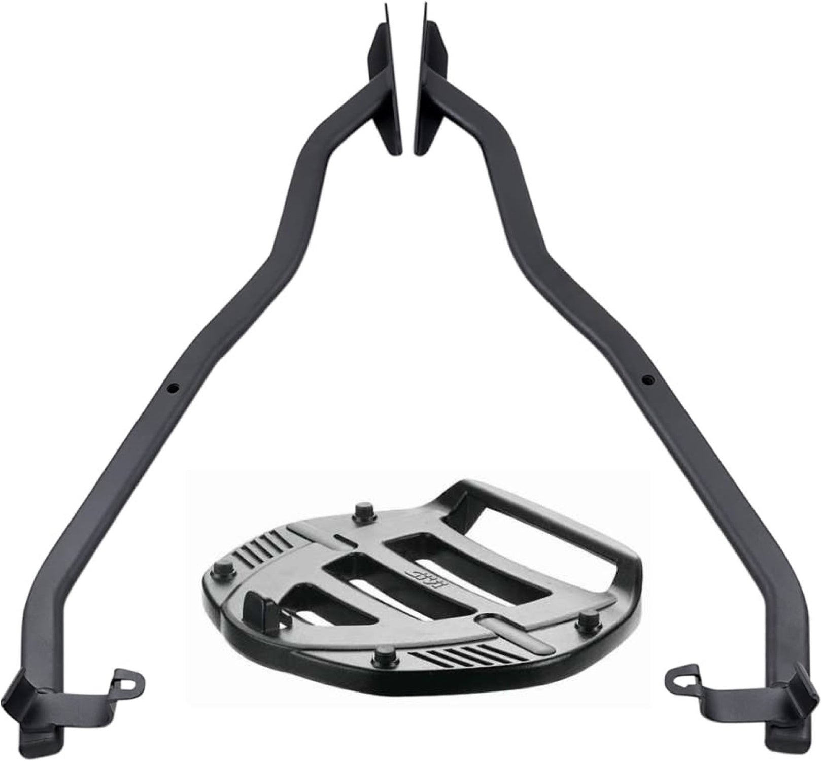Monolock Riviera Black Top Case - 46 Lt Riviera Technopolymer - Givi Compatible With Mbk Skycruiser 125 (2010-2012)