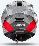 Full-Face Motorcycle Helmet Airoh Gp800 - Gp8C55 Hpc Carbon Gloss Red Competition Size M
