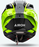 Full-Face Motorcycle Helmet Airoh Gp800 - Gp8Ma31 Hpc Carbon Gloss Yellow Master Size S