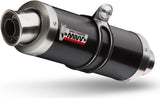Non-Catalytic Exhaust Tip With Sound Certification Gp Steel Black - Mivv Compatible With Aprilia Tuono V4 Aprc (2011-2016)