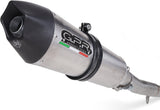 Complete Exhaust System Without Catalytic Converter And Without Sound Certification Gp Evo4 Titanium - Gpr Compatible With Kawasaki Z 650 (2017-2020)