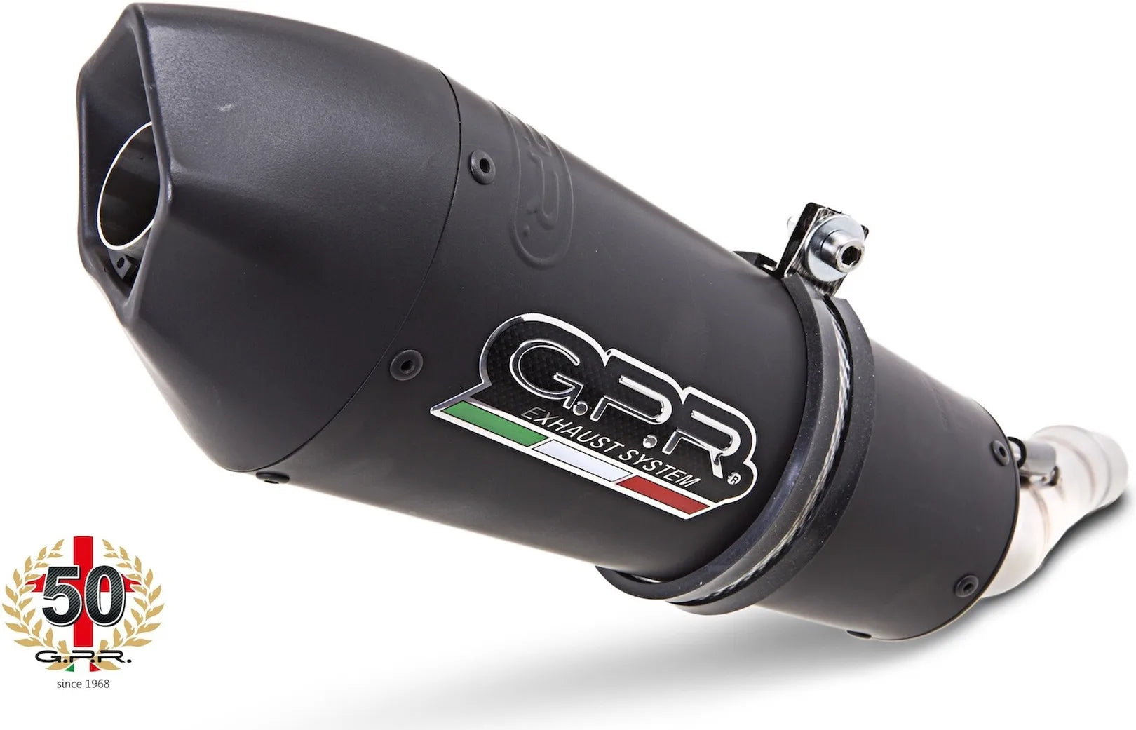 Complete Catalytic Exhaust System With Sound Certification Gp Evo4 Black Titanium - Gpr Compatible With Can Am Spyder 1000 Rt (2013-2023)