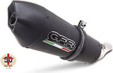 Complete Catalytic Exhaust System With Sound Certification Gpe Anniversary Black Titanium - Gpr Compatible With Honda Cbr 600 F (2011-2014)