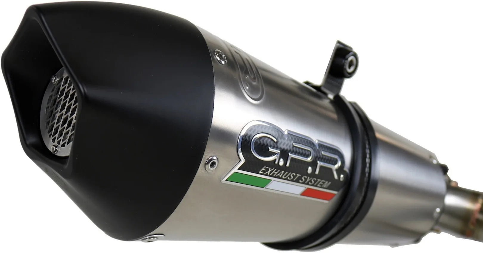 Exhaust Tip With Noise Certification Gp Evo4 Titanium - Gpr Compatible With Zontes 350 T2 (2022-2023)
