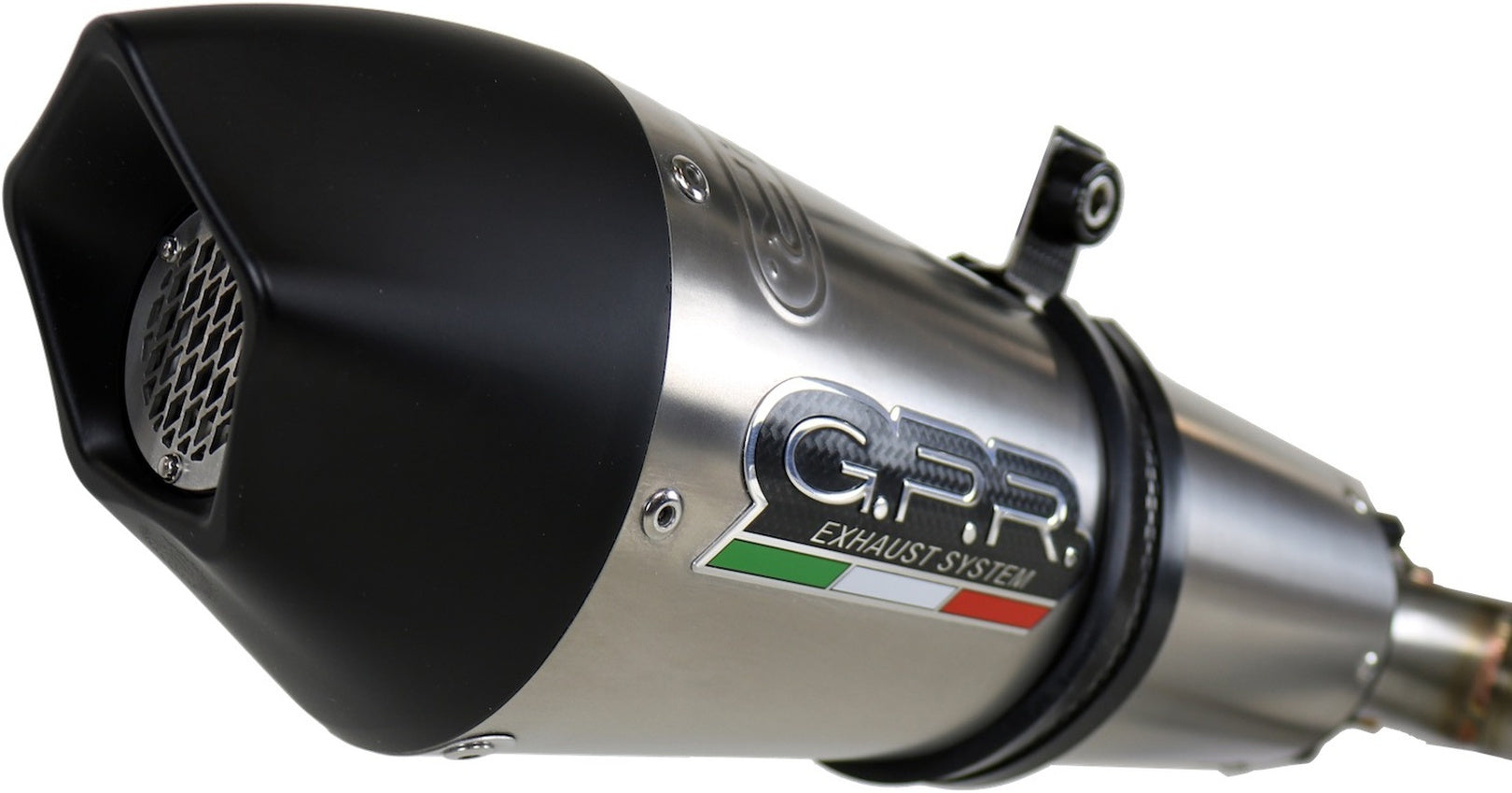Exhaust Tip With Noise Certification Gp Evo4 Titanium - Gpr Compatible With Triumph Tiger 850 Sport (2023-2024)