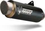 Non-Catalytic Exhaust Tip With Sound Certification Gppro Steel Black - Mivv Compatible With Ducati Scrambler 800 (2015-2020)