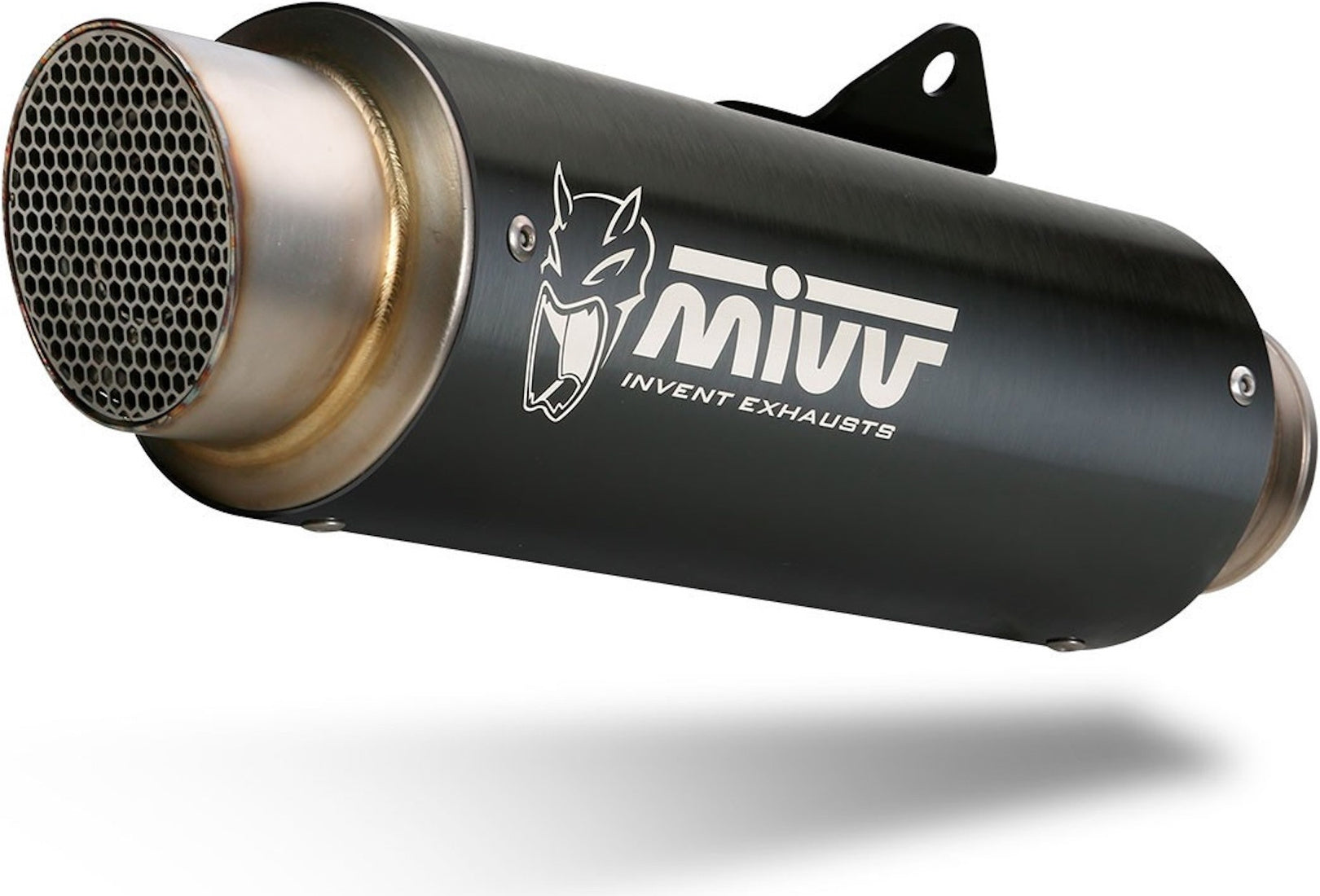 Uncatalysed Exhaust System Without Sound Certification Gppro Steel Black - Mivv Compatible With Kymco Ak 550 (2017-2020)