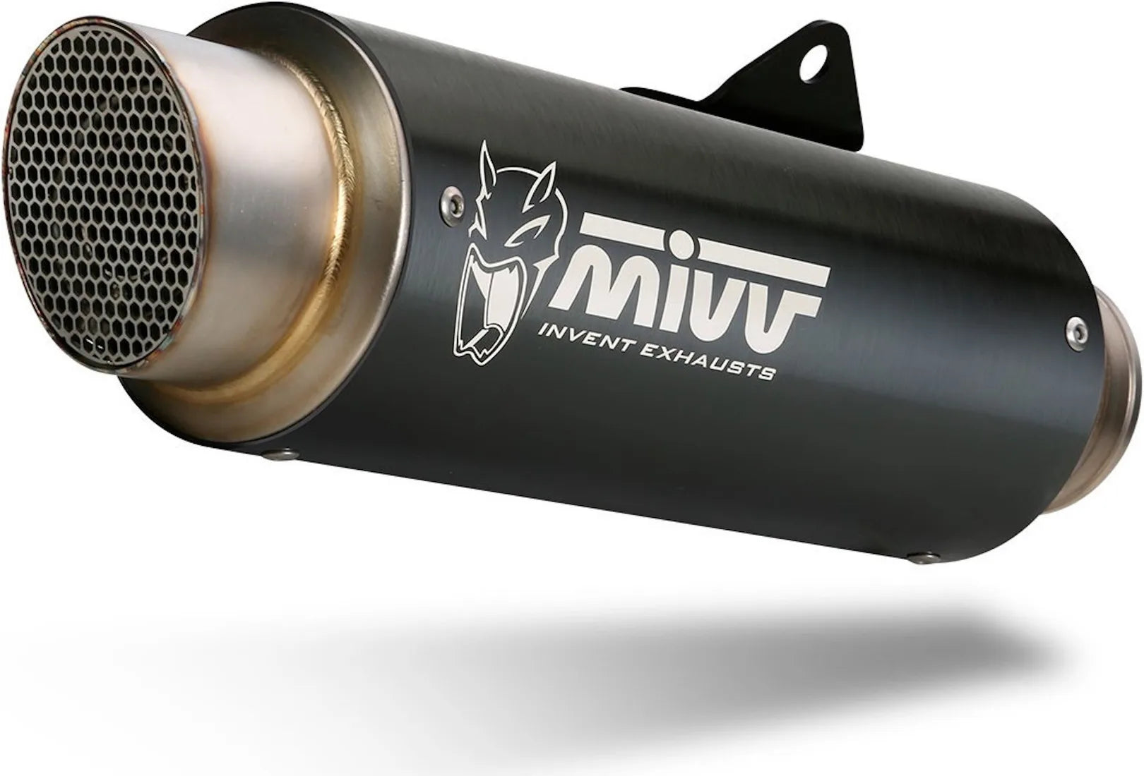 Catalytic Exhaust Tip With Sound Certification Gppro Steel Black - Mivv Compatible With Ducati Monster 1200 (2017-2021)