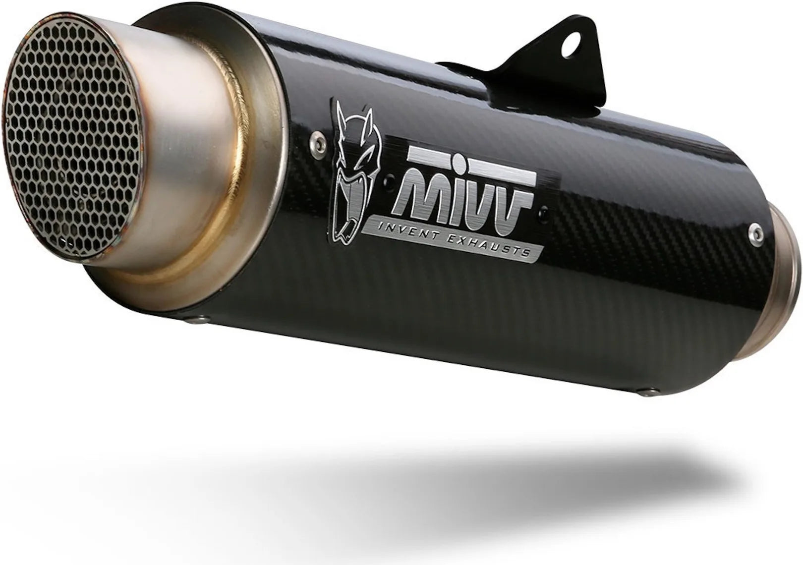 Complete Catalytic Exhaust System With Sound Certification Gppro Carbon - Mivv Compatible With Kawasaki Z 650 (2017-2023)