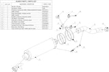 Exhaust Tip With Noise Certification Oval Stainless Steel - Mivv Compatible With Honda Xlv 700 Transalp (2008-2013)