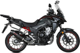 Exhaust Tip With Noise Certification Oval Carbon Carbon - Mivv Compatible With Honda Cb 500 X (2021-2024)