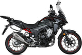 Exhaust Tip With Noise Certification Delta Race Stainless Steel Carbon - Mivv Compatible With Honda Cb 500 X (2021-2024)
