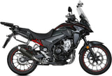 Complete Non-Catalytic Exhaust System With Sound Certification Gppro Steel Black - Mivv Compatible With Honda Cb 500 X (2021-2024)