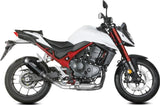 Exhaust Tip With Noise Certification Gppro Steel Black - Mivv Compatible With Honda Cb 750 Hornet (2023-2024)