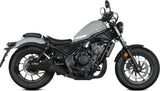 Exhaust Tip With Noise Certification Hr-1 Steel Black Carbon - Mivv Compatible With Honda Cmx 500 Rebel (2022-2024)
