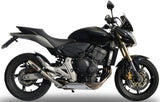 Exhaust Tip With Noise Certification Deeptone Stainless Steel - Gpr Compatible With Honda Hornet Cb 600 F (2007-2014)