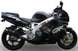 Exhaust Tip With Noise Certification Furore Aluminium Black - Gpr Compatible With Honda Cbr 900 Rr (1996-1999)