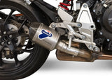 Exhaust Tip Without Sound Certification Relevance D70 Titanium Carbon Cap - Termignoni Compatible With Honda Cb 1000 R (2018-2020)