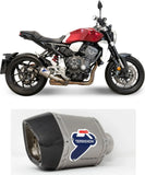Exhaust Tip Without Sound Certification Relevance D70 Titanium Carbon Cap - Termignoni Compatible With Honda Cb 1000 R (2018-2020)