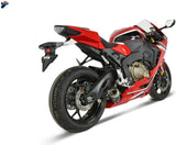 Exhaust Tip Without Sound Certification Gp Carbon - Termignoni Compatible With Honda Cbr 1000 Rr (2017-2019)