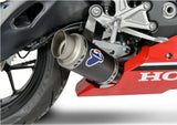 Exhaust Tip Without Sound Certification Gp Carbon - Termignoni Compatible With Honda Cbr 1000 Rr (2017-2019)