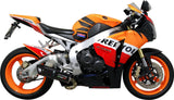 Exhaust Tip With Noise Certification Furore Aluminium Black - Gpr Compatible With Honda Cbr 1000 Rr (2008-2011)