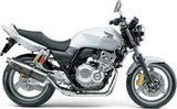Exhaust Tip With Noise Certification Trioval Stainless Steel - Gpr Compatible With Honda Cb 400 (2008-2016)