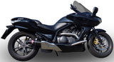Exhaust Tip With Noise Certification Furore Aluminium Black - Gpr Compatible With Honda Dn-01 680 (2008-2010)