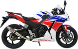 Complete Catalytic Exhaust System With Sound Certification Deeptone Stainless Steel - Gpr Compatible With Honda Cbr 300 R (2014-2016)