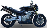 Exhaust Tip With Noise Certification Trioval Stainless Steel - Gpr Compatible With Honda Hornet Cb 600 F (1998-2002)