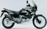 Exhaust Tip With Noise Certification Trioval Stainless Steel - Gpr Compatible With Honda Africa Twin 750 Xrv (1993-2003)