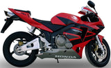 Exhaust Tip With Noise Certification Tiburon Carbon Look - Gpr Compatible With Honda Cbr 600 Rr (2003-2004)