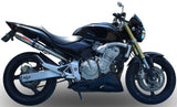 Exhaust Tip With Noise Certification Deeptone Stainless Steel - Gpr Compatible With Honda Hornet Cb 600 F (2003-2006)