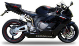 Exhaust Tip Without Sound Certification Tiburon Carbon Look - Gpr Compatible With Honda Cbr 1000 Rr (2004-2007)