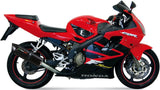 Exhaust Tip With Noise Certification Furore Aluminium Black - Gpr Compatible With Honda Cbr 600 F - Sport (2001-2007)