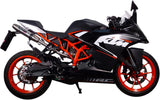Exhaust Tip Without Sound Certification Deeptone Stainless Steel - Gpr Compatible With Ktm Rc 200 (2014-2016)