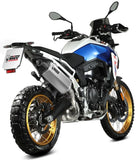 Exhaust Tip With Noise Certification Speed Edge Stainless Steel - Mivv Compatible With Bmw F 900 Gs (2024-2026)