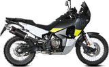 Exhaust Tip With Noise Certification Dakar Steel Black - Mivv Compatible With Husqvarna Norden 901 (2022-2024)