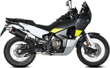 Exhaust Tip With Noise Certification Dakar Steel Black - Mivv Compatible With Husqvarna Norden 901 (2022-2024)