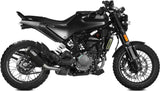 Exhaust Tip With Noise Certification X-M1 Steel Black - Mivv Compatible With Husqvarna Svartpilen 125 (2021-2023)