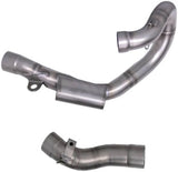 Complete Exhaust System Without Catalytic Converter And Without Sound Certification Oval Titanium Carbon Cap - Termignoni Compatible With Husqvarna Fe 250 (2018-2019)