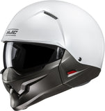 Urban Motorcycle Helmet Hjc I20N Advanced Polycarbonate Pearl White Size 07 S
