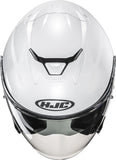 Urban Motorcycle Helmet Hjc I31 Advanced Polycarbonate Pearl White Size 08 M