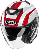 Urban Motorcycle Helmet Hjc I31 Advanced Polycarbonate Mc21 Reno Size 07 S