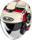 Urban Motorcycle Helmet Hjc I40N Advanced Polycarbonate Mc1 Velu Size 09 L