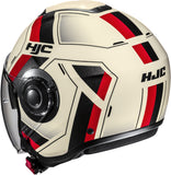 Urban Motorcycle Helmet Hjc I40N Advanced Polycarbonate Mc1 Velu Size 06 Xs