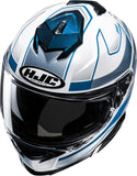 Full-Face Motorcycle Helmet Hjc I71 Advanced Polycarbonate Mc2 Iorix Size 08 M